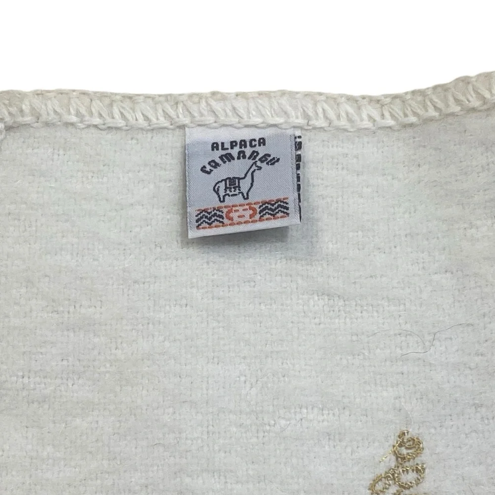 Alpaca Camargo Ivory Scarf